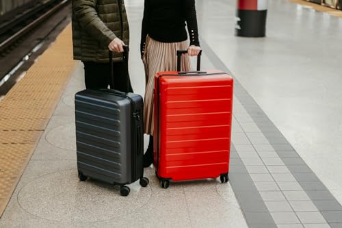 NINETYGO 24" Checked Luggage with USB and TSA Lock