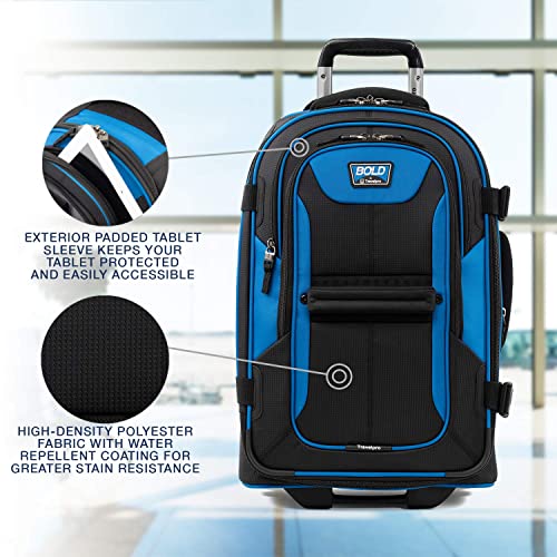 Travelpro Bold Expandable Carry on Rollaboard Luggage, VIP!