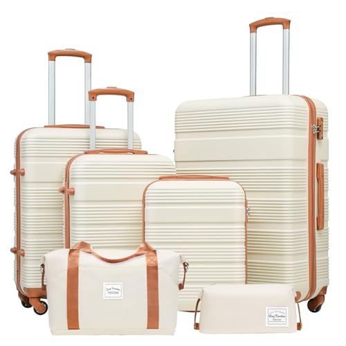 VIP Smart Shopper: 4-Piece TSA-Lock Luggage Set, Spinner Wheels