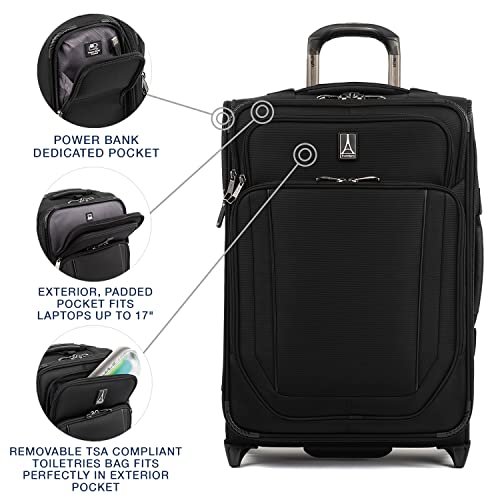 Travelpro Crew Versapack Expandable 2-Wheel Carry-On Luggage