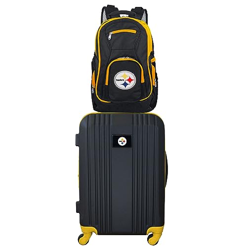 NFL Pittsburgh Steelers 2-Piece Luggage Set, Black