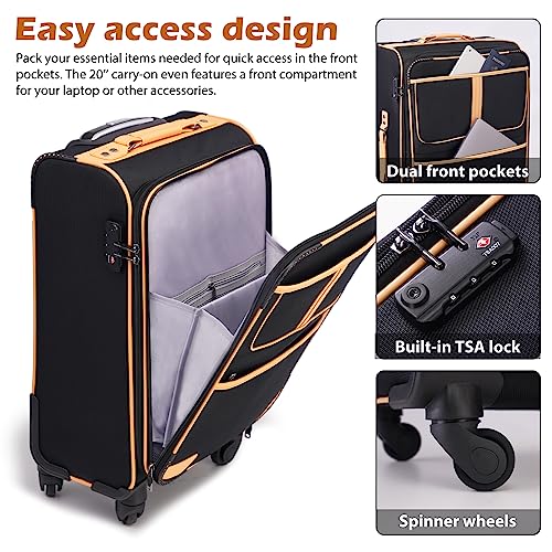 VIP Smart Shopper: Coolife 4-Piece Luggage Set