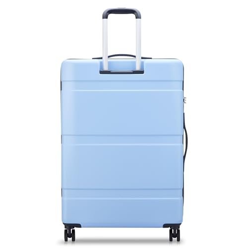 Benetton Hardside Luggage Set, Spinner Wheels, Light Blue
