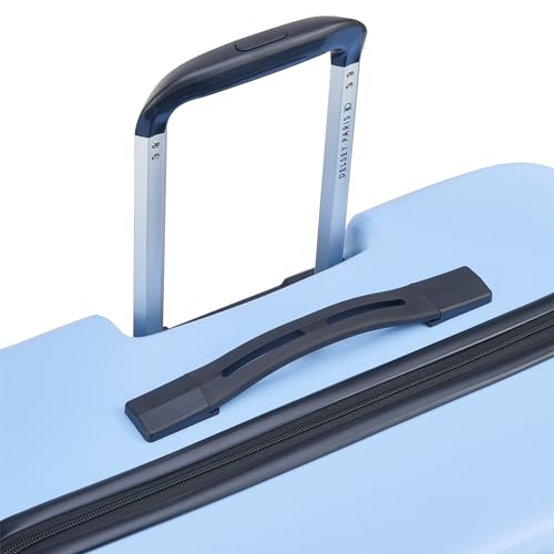 Benetton Hardside Luggage Set, Spinner Wheels, Light Blue