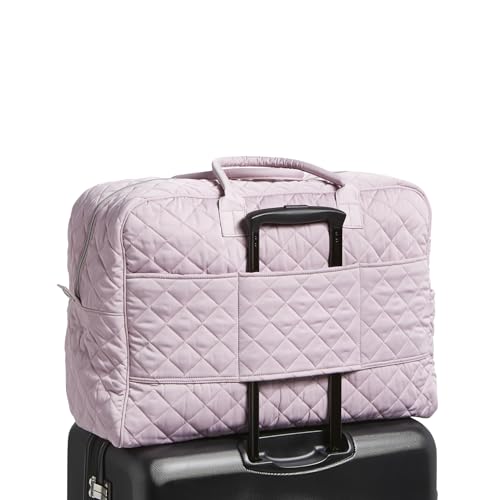 Vera Bradley Grand Weekender Travel Bag - Hydrangea Pink