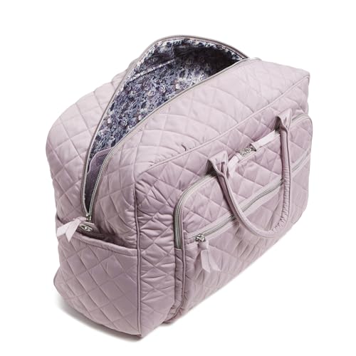 Vera Bradley Grand Weekender Travel Bag - Hydrangea Pink