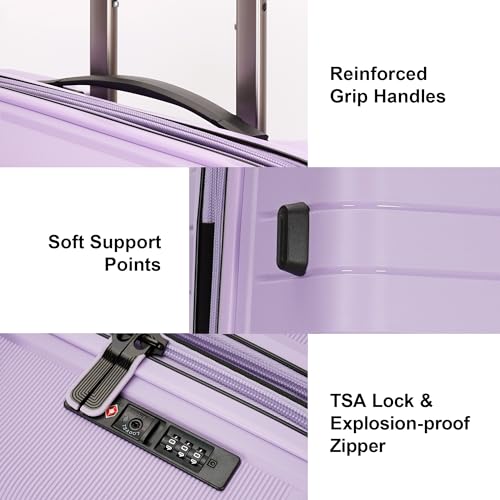 VIP Ginza Travel Suitcase Set with TSA Lock