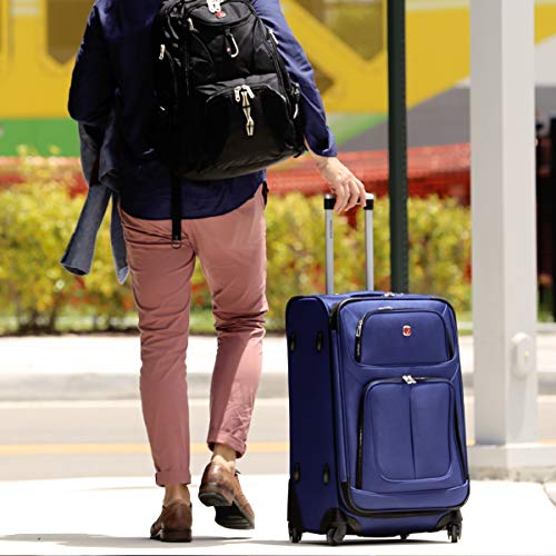 SwissGear Sion Spinner Wheels Luggage Set, Black