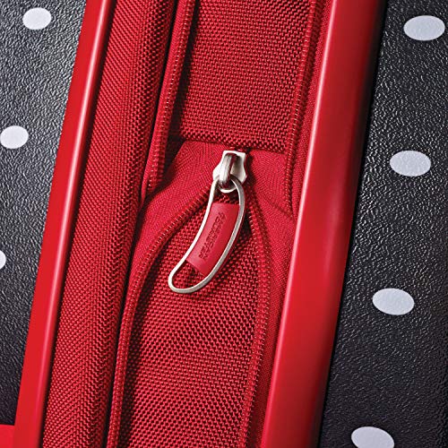 Disney Minnie Mouse Red Bow Hardside Luggage Set