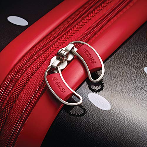 Disney Minnie Mouse Red Bow Hardside Luggage Set