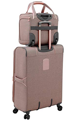 Charcoal Herringbone Underseater with Telescoping Handles