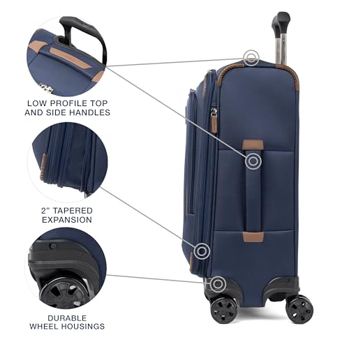 Travelpro Crew Classic Expandable Carry on Luggage Spinner