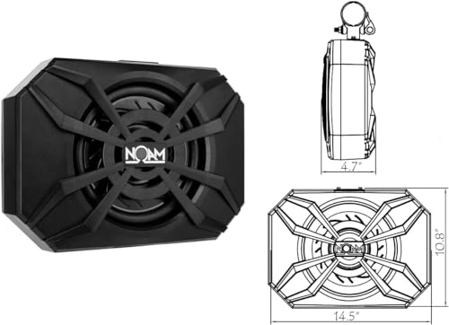 NOAM NUTV5-S V.2 - Waterproof Bluetooth Marine Stereo