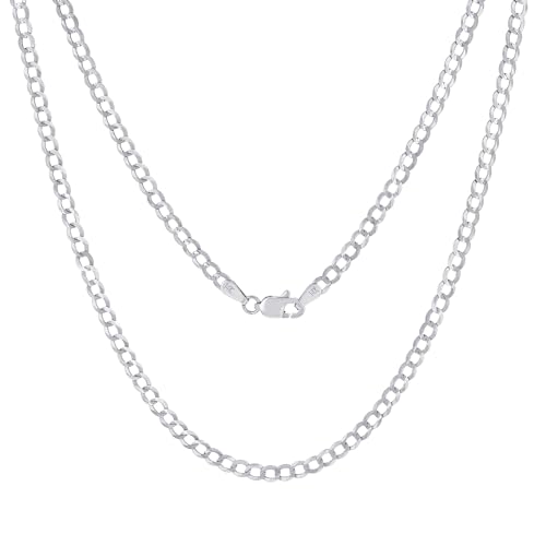 Nuragold VIP 14k White Gold Cuban Link Necklace
