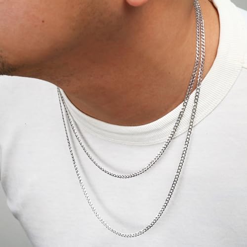Nuragold VIP 14k White Gold Cuban Link Necklace