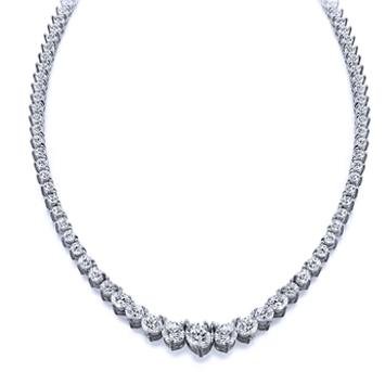 10 ct. Diamond Tennis Necklace VIP Collection