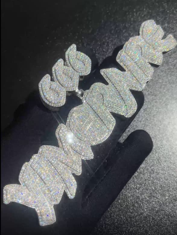 Custom Full Iced Out Letter Pendant VIP Jewelry