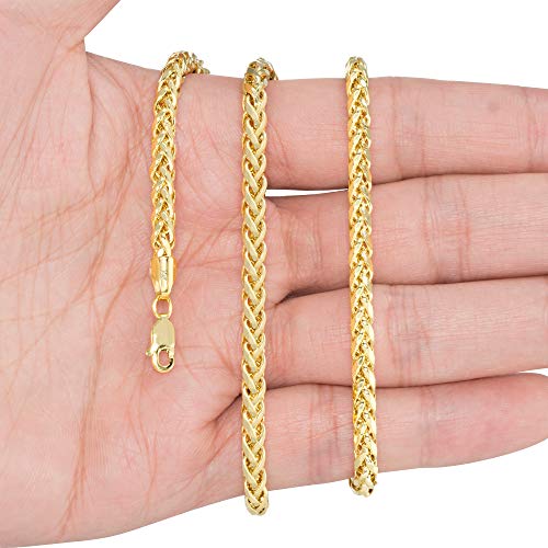 Nuragold 10k Yellow Gold Mens Necklace 16"-30