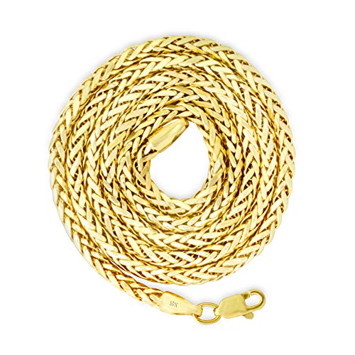 Nuragold 10k Yellow Gold Chain Necklace - Various Sizes