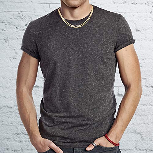 Nuragold 14k Yellow Gold Cuban Chain Necklace