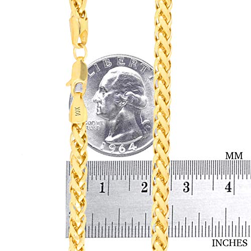 Nuragold 10k Yellow Gold Mens Necklace 16"-30