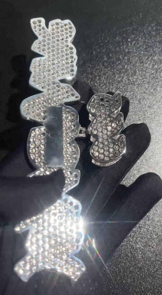 Custom Full Iced Out Letter Pendant VIP Jewelry