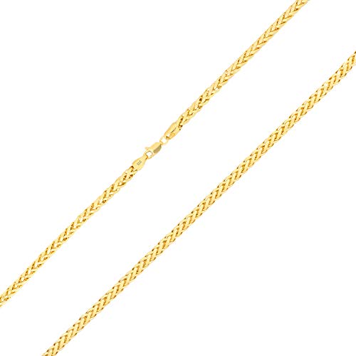 Nuragold 10k Yellow Gold Mens Necklace 16"-30