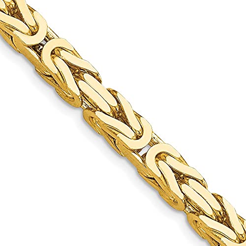 14k Yellow Gold Byzantine Chain Necklace VIP Exclusive
