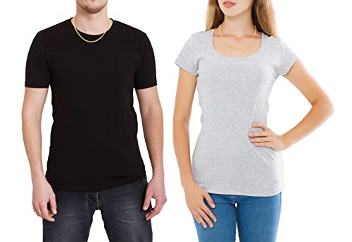 Men's 14k Yellow Gold 3.5mm Chain Necklace