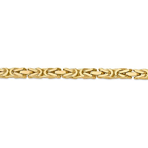 14k Yellow Gold Byzantine Chain Necklace VIP Exclusive