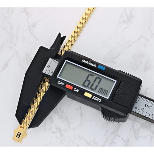 VIP Men's Yellow Gold Cuban Link Chain Necklace