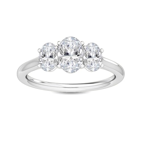 Vintage Oval Diamond Engagement Ring - 4 Carat