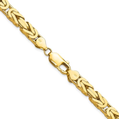 14k Yellow Gold Byzantine Chain Necklace VIP Exclusive