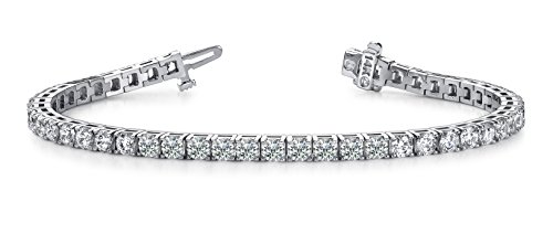VIP Smart Shopper: 20 Carat White Gold Diamond Bracelet
