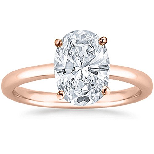VIP Lab Grown 14K Rose Gold Diamond Ring