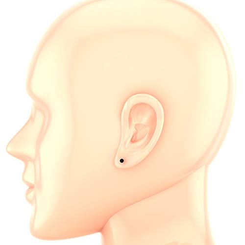 VIP Black Diamond Earrings in 14K White Gold