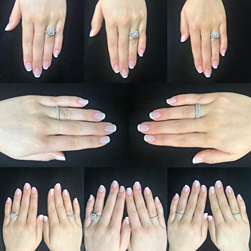 Luxury 2 Carat Diamond Engagement Ring - White Gold