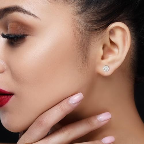 1.5 ct 14K White Gold Lab Diamond Studs