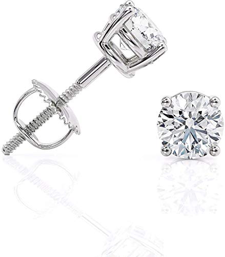 IGI Certified 3 ct Lab Grown Diamond Earrings