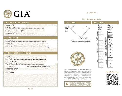 GIA Certified Platinum Princess Cut Diamond Pendant, 0.5 Ct