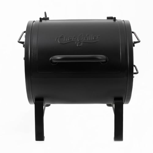 Char-Griller Portable Charcoal Grill with Offset Smoker Attachment