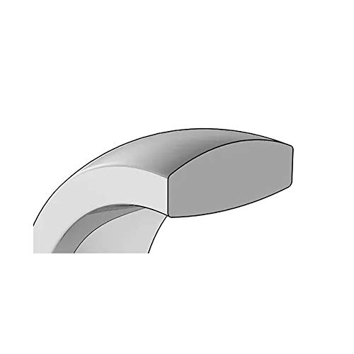 Elegant 14k White Gold Comfort Fit Wedding Band