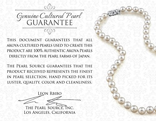 14K Gold Akoya Pearl Necklace & Earrings Set