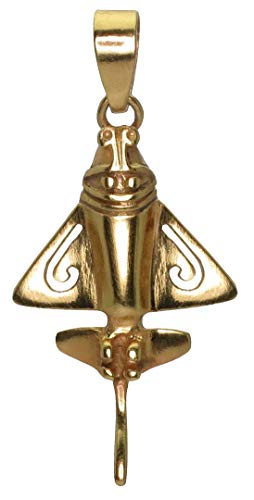 Quimbaya Flyer Necklace: Golden Jets Collection