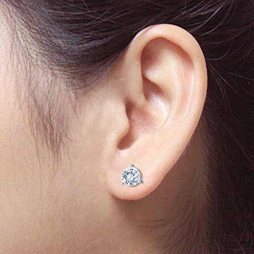 IGI Certified 2.5 Carat Lab Grown Diamond Earrings