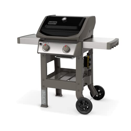 Weber Spirit II E-210 2-Burner Propane Grill, Black
