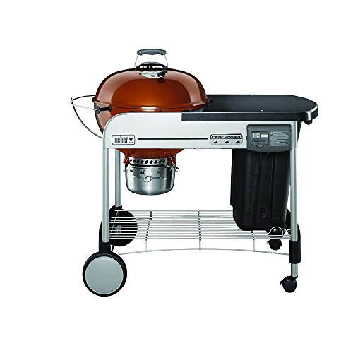 Weber Performer Deluxe Charcoal Grill, 22-Inch, Copper