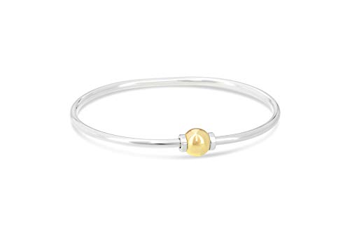 Cape Cod Beach Ball Bracelet 925 Silver & 14k Gold
