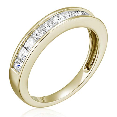 VIR JEWELS 1 cttw Diamond Princess Cut Ring