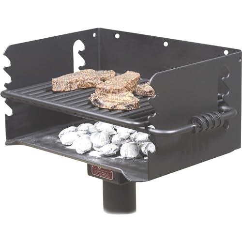 Pilot Rock Commercial Grade Swiveling Park Style Grill